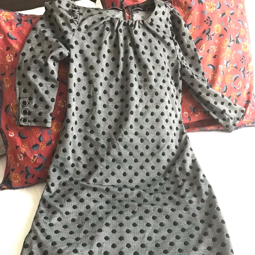 New York & Company Polka Dot Dress